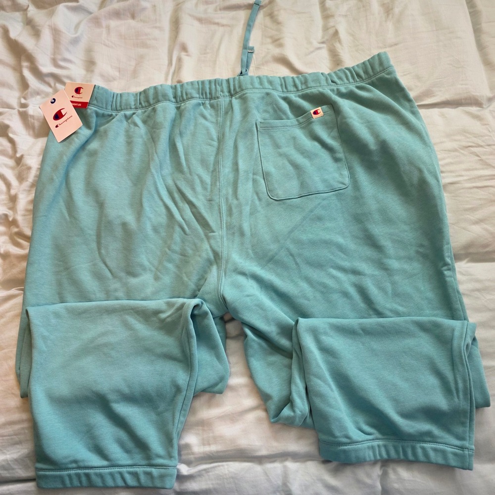 Champion Gameday Cropped Pant Slim Milky Way Blue 4X NWT CPW253PA06040 - Picture 4 of 4